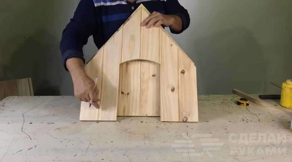 Классная будка для собаки из деревянной вагонки Самоделки