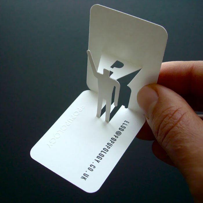 40 самых оригинальных идей дизайна визитных карточек интересное