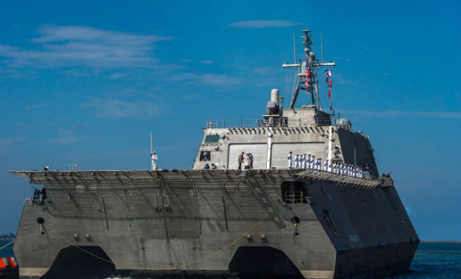 Инновационный американский корабль стал военным провалом Интересное