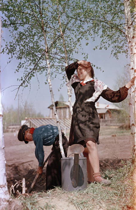 Вперёд в прошлое: фотографии из жизни людей в СССР в 1950-е годы, сделанные Семеном Фридляндом﻿ 